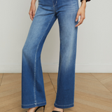 Joanne Low-Rise Wide-Leg Jean