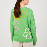 Florence Apple Mint Wool Cashmere Jumper