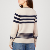 Minna Oatmeal Cashmere Jumper