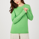 Mia Apple Mint Wool Cashmere Jumper