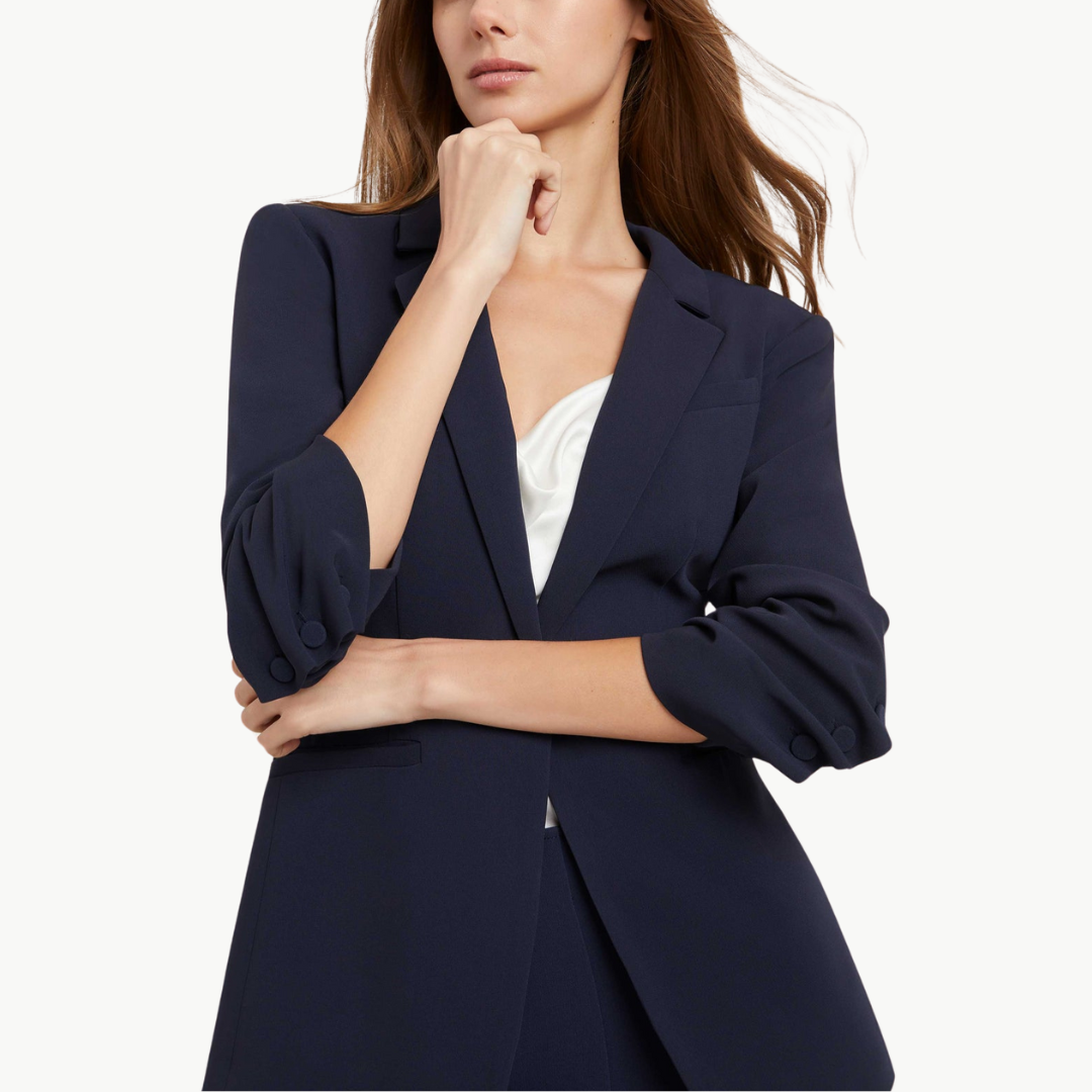 Crepe Khloe Blazer