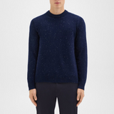 Crewneck Sweater in Donegal Wool-Cashmere