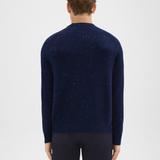 Crewneck Sweater in Donegal Wool-Cashmere