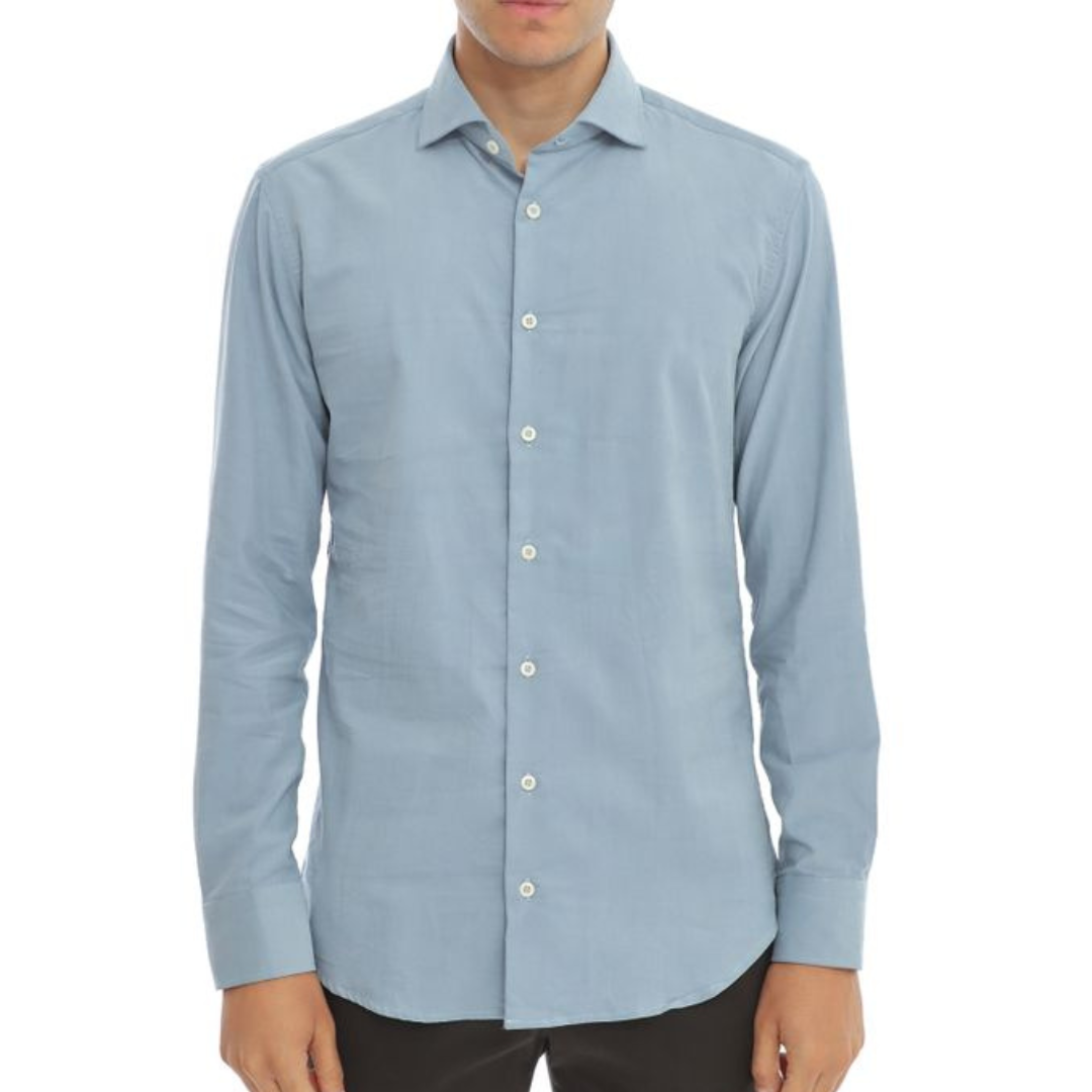 Cordoroy Light Blue Shirt