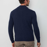 Wool Cashmere Zip Cardigan