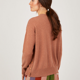 Claire Toffee Cashmere Jumper