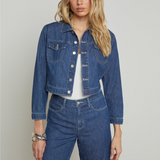 Koda Cropped Denim Jacket