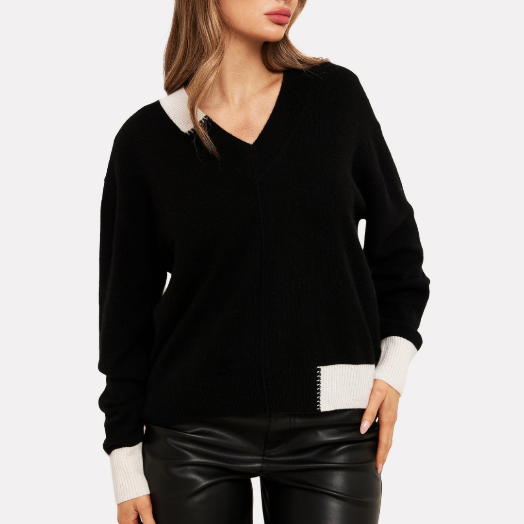 Maria Cashmere V Neck