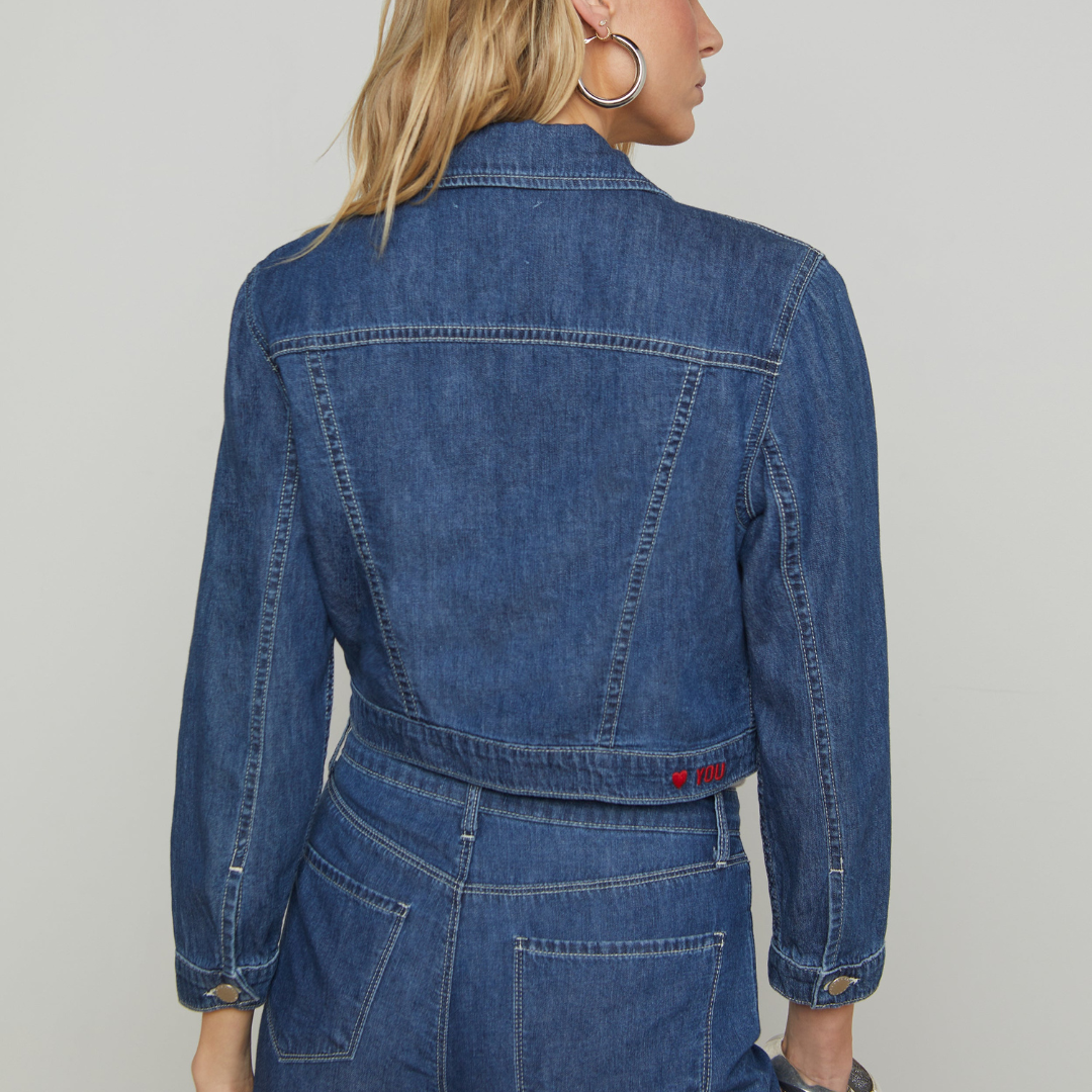 Koda Cropped Denim Jacket