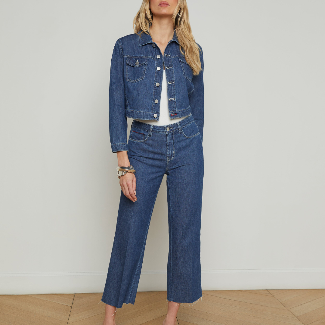 Wanda Cropped Wide-Leg Jean