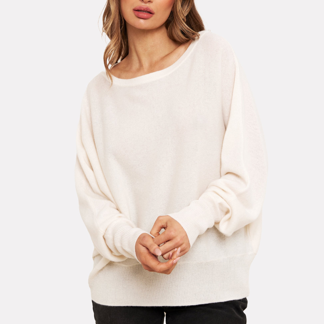 Anya Cashmere Boat Neck