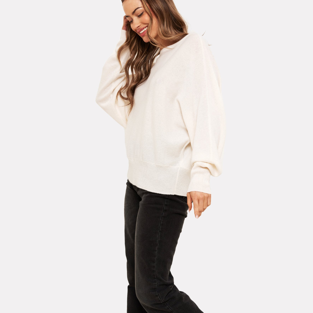 Anya Cashmere Boat Neck