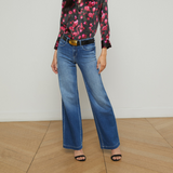 Joanne Low-Rise Wide-Leg Jean